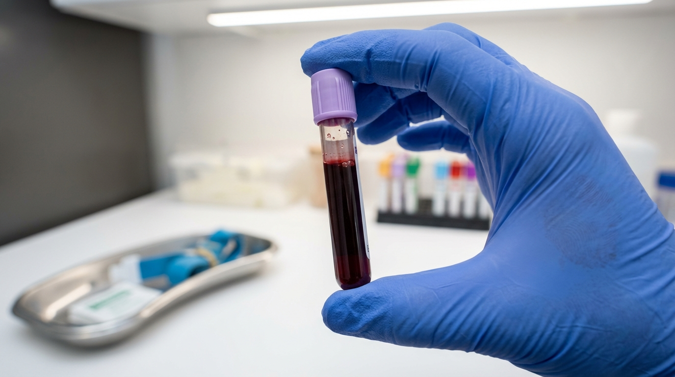 Blood vials for metabolic health testing